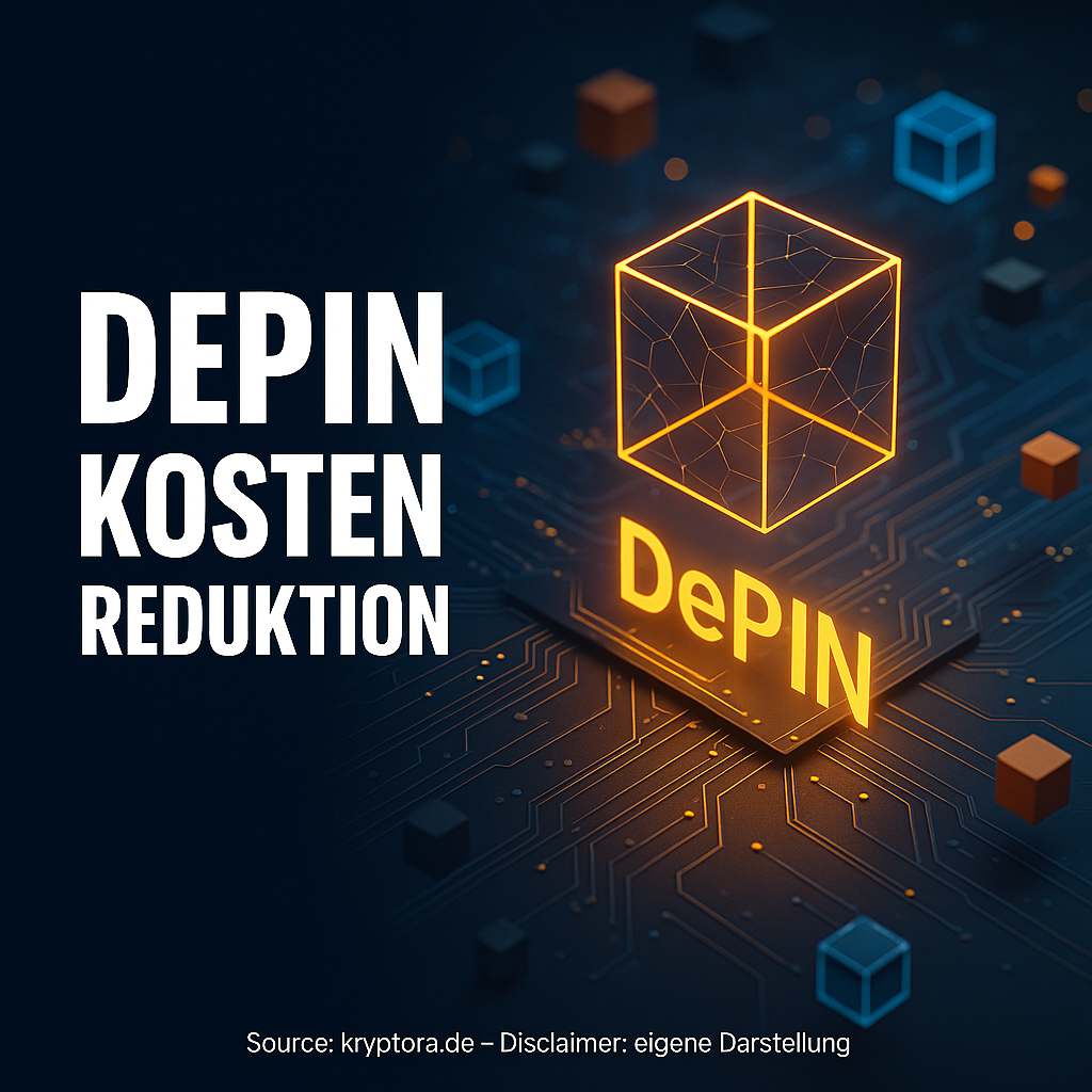 DePIN-Projekte senken Infrastrukturkosten um bis zu 85 %